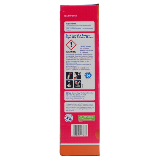 EASY 75 WASHES POWDER TIGER LILY